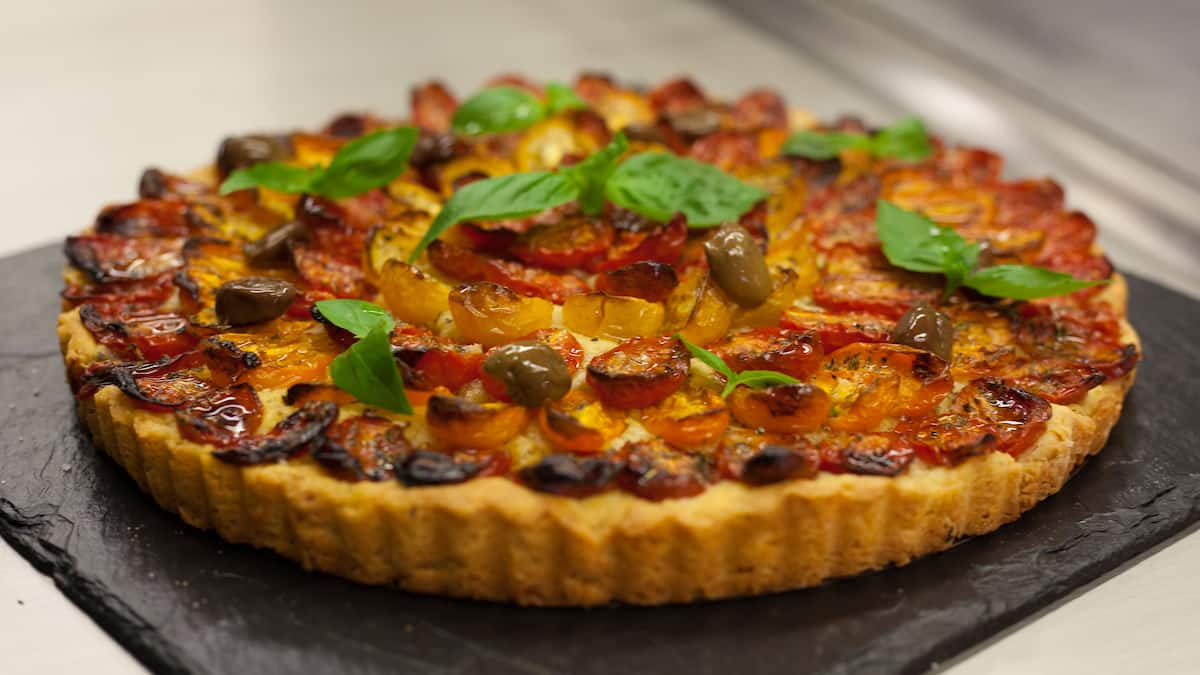 Rezept: Rustikale Tomaten-Tarte, Edgard Bovier