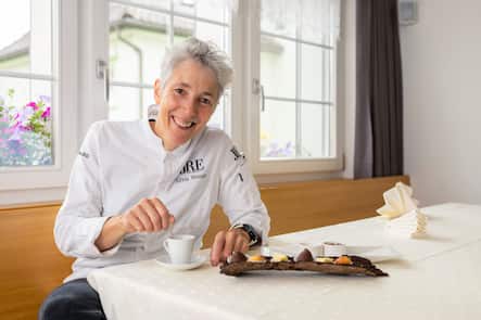 27.08.2021;Gais: GaultMillau Nesspresso Lounge - Silvia Manser, Restaurant Truube; . © Valeriano Di Domenico