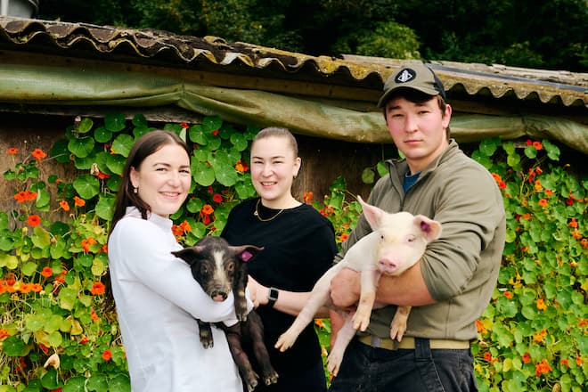 GMC Rest. Augarten Untere Steig 15, 8462 Rheinau ZHRubrik Schweizer FleischSchwestern Nicole (Gastgeberin) und Anica (Köchin) Schmid