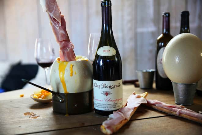 Gueuleton œuf autruche