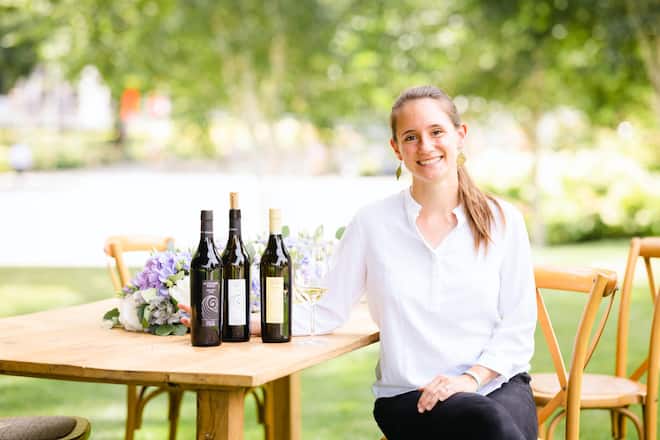 Garden Party 2022 Bad Ragaz Sarah Vonesch / Winzerin Laura Paccot