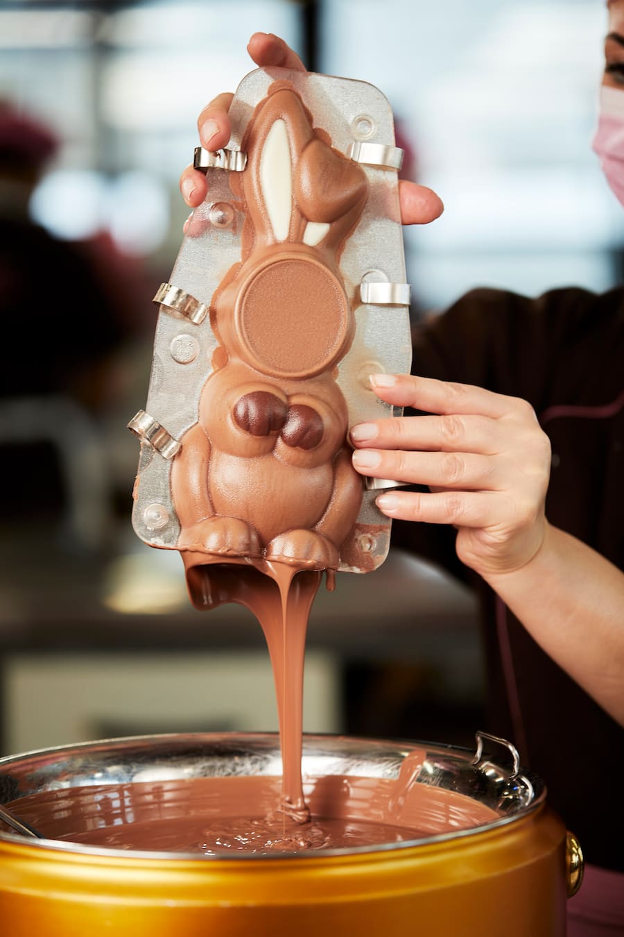 Confiserie Bachmann Ostern Trendhäsli & Face Bunny März 2021