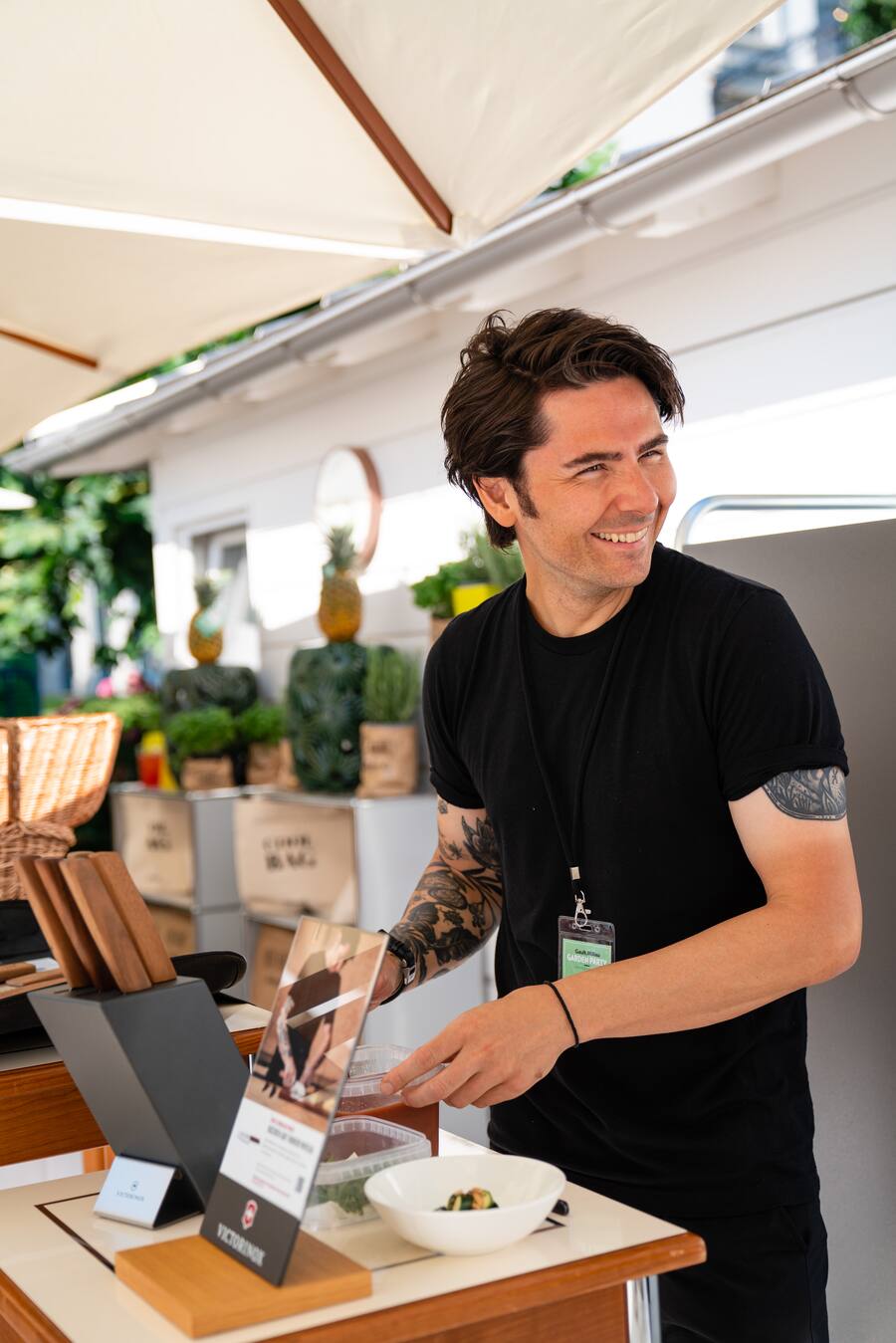 Nenad Milnavrevic - Neue Taverne Zürich - Gault&Millau Garden Party - Sonntag, 15. August 2021 - Copyright Olivia Pulver