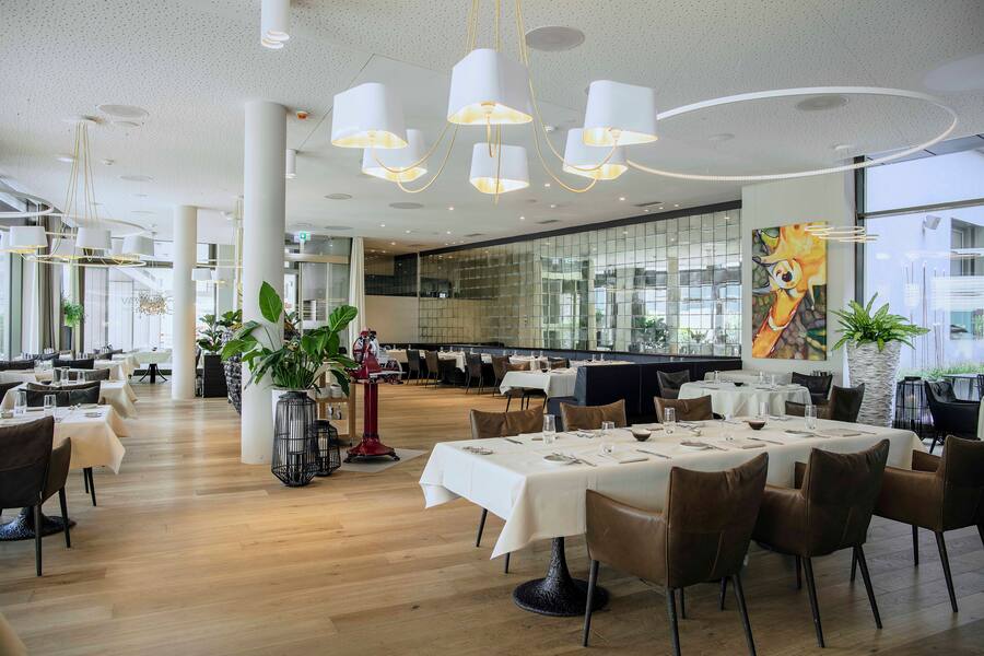 Innenansicht vom Restaurant Gustav in Zürich - GaultMillau