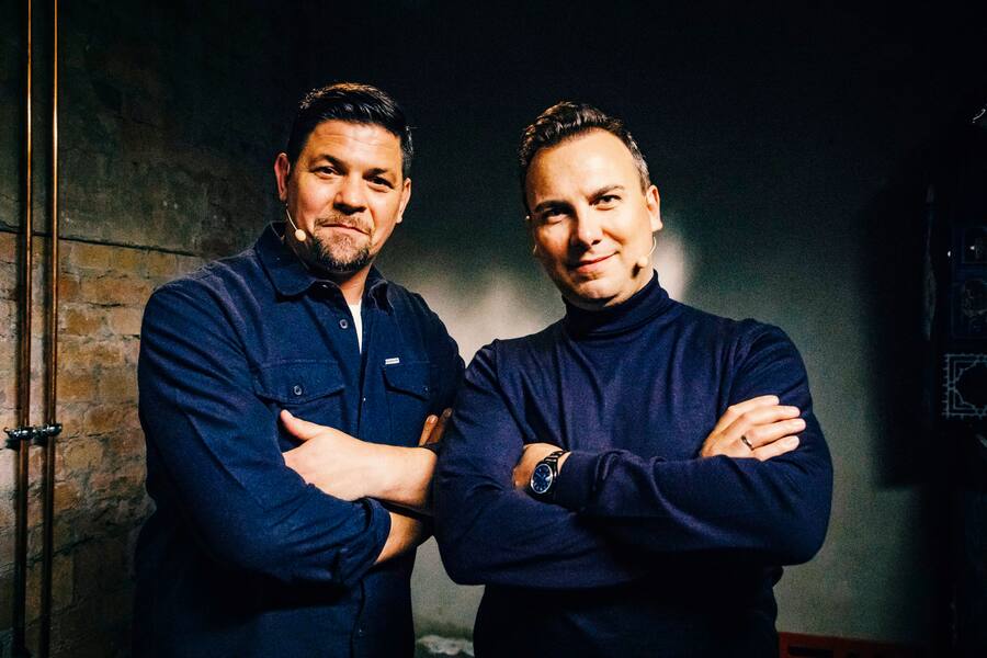 Tim Mâ°lzer (l.) und Tim Raue