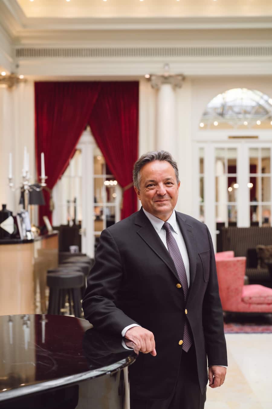 Urs Bührer, Direktor - Bellevue Palace Bern - Swiss Deluxe Tour Juli 2022 - Copyright Olivia Pulver - 04.07.2022