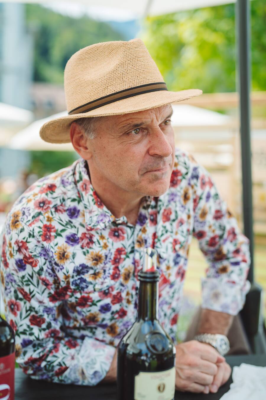 Casa del Vino: Michele Conseprio - GaultMillau Garden Party 2022 - Bad Ragaz - 14.8.2022 - Copyright Olivia Pulver