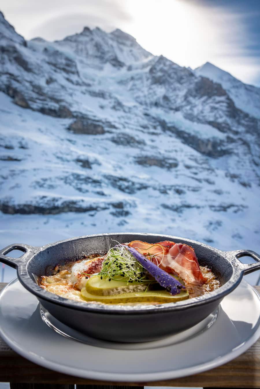 Käseschnitte Restaurant Eigergletscher