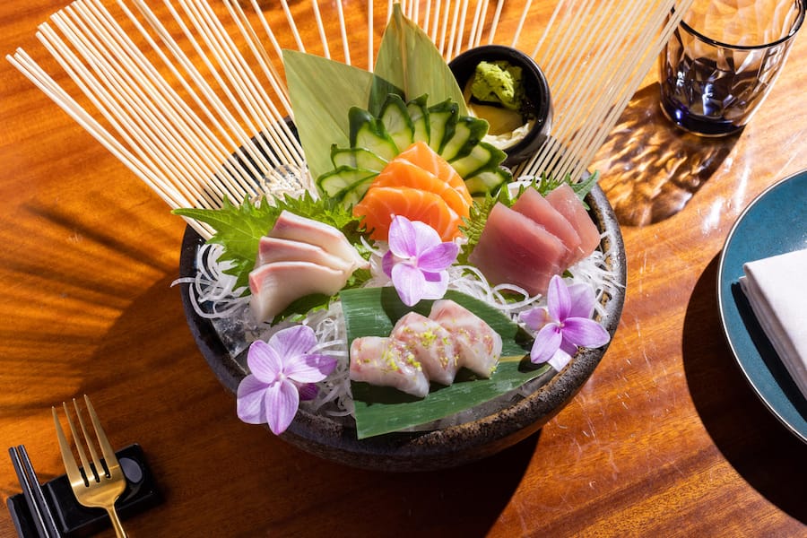 Gericht:Â HATO SashimiÂ