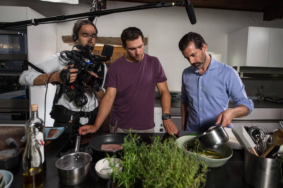 ABGEGOLTEN Atelier Caminada Making Of Nino Niederreiter Fuerstenau Fürstenau, 24.7.2017 © Marcus Gyger