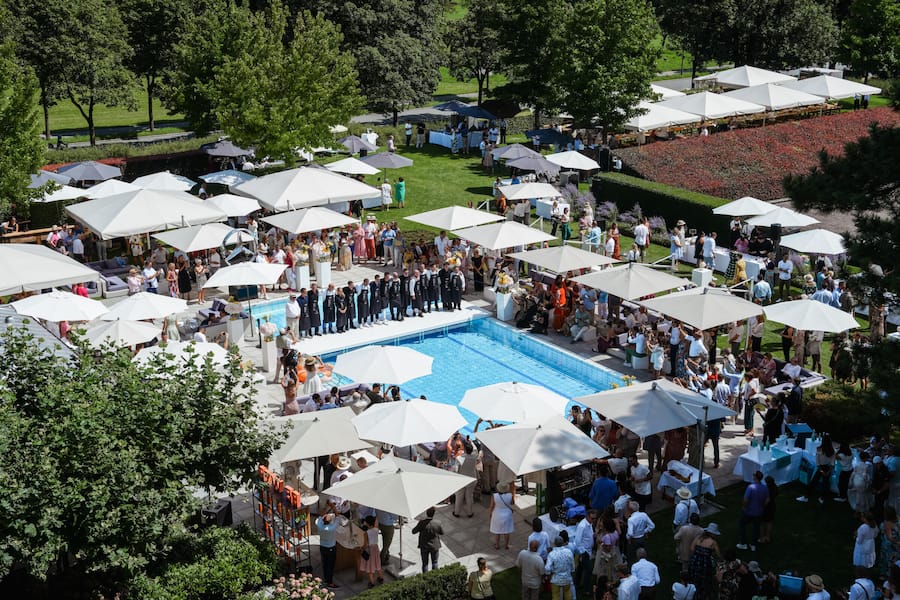 Pool - GaultMillau Garden Party 2023 - Bad Ragaz - 13. August 2023 - Copyright Olivia Pulver
