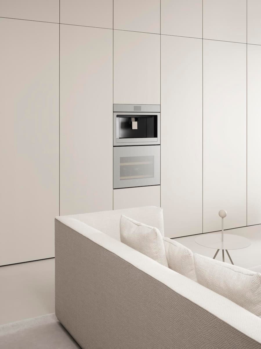 Der Trend: Ein Weinkühler mitten im Wohnzimmer.