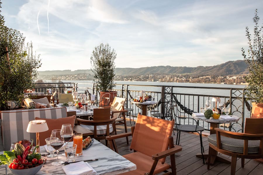 Traum-Terrasse! Das La Muña auf dem Dach des «La Réserve».