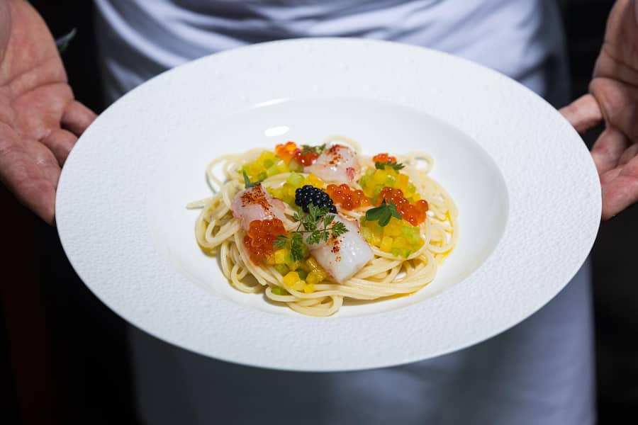 Marco Ortolano Eden au Lac La Reserve-Restaurant GERICHT: ? Fotografiert am 27.08.2024