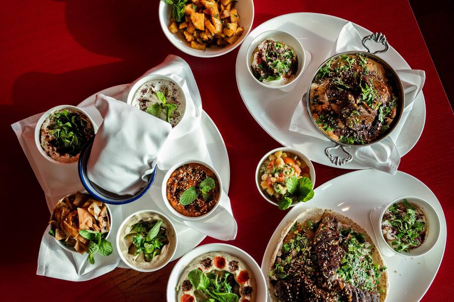 GM_Firas El Borji_Dolder_Kalte Mezze, Firas Hummus, Patata Harra, Lamm Biryani und Kafta